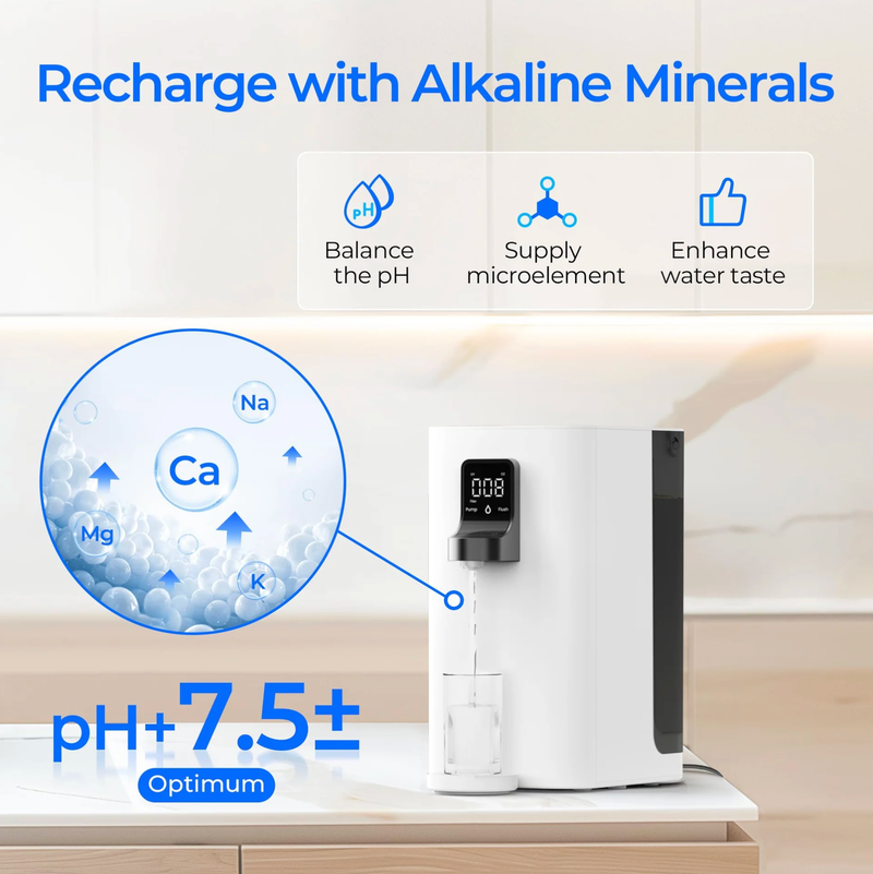 Waterdrop Countertop Remineralization Reverse Osmosis Water Filter System - WD-K19-SFK