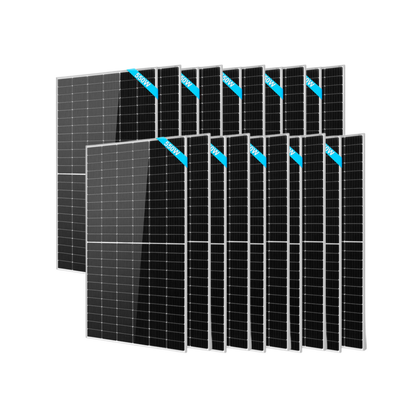 SunGoldPower 550 Watt Monocrystalline Perc Solar Panel - SG-550WM