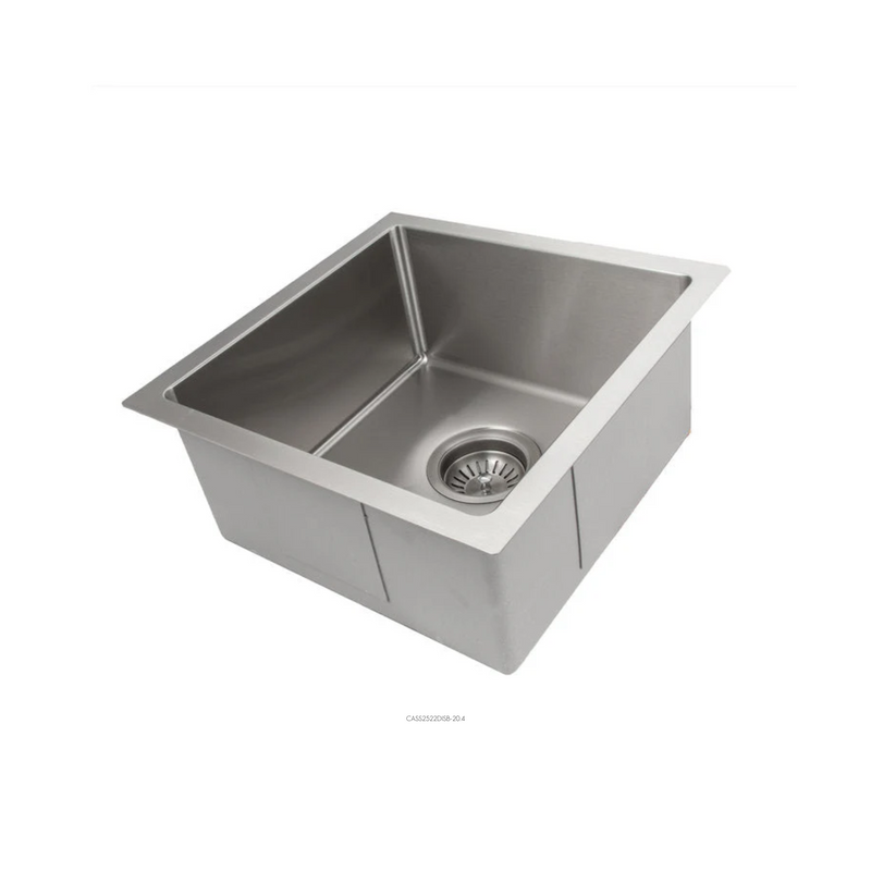ZLINE Boreal 15 In. Undermount Single Bowl Stainless Steel Bar Kitchen Sink