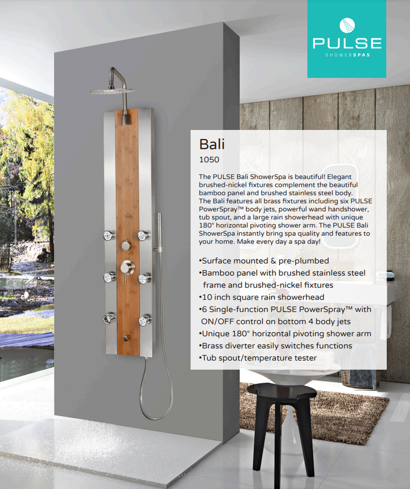 PULSE ShowerSpas Bali ShowerSpa – 1050