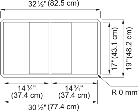 Franke 32.5" Crystal Undermount Kitchen Sink - CLV120-33