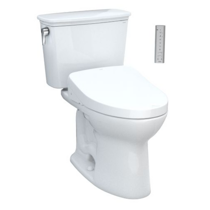 TOTO Drake Transitional Washlet+ S550E Two-piece Toilet - 1.28 GPF - Universal Height