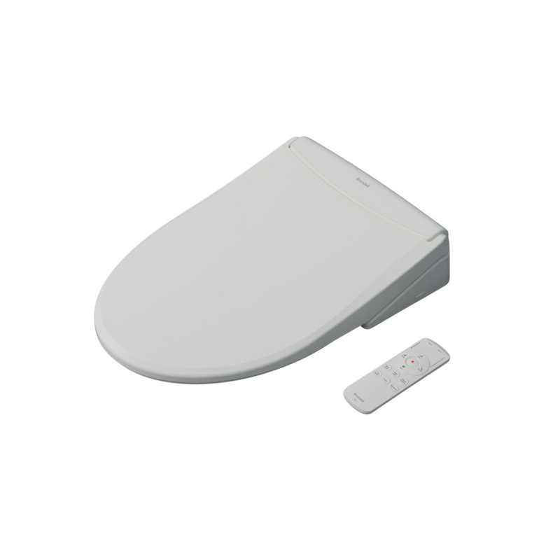 Brondell Swash Thinline T44 Luxury White Toilet Seat with Remote Control