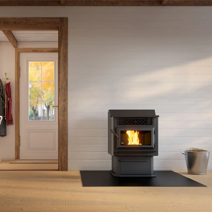 Ventis HEP55 Pellet Stove With Pedestal VB00025