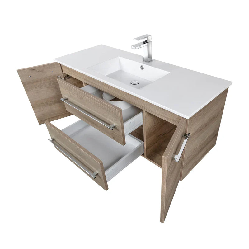 Cutler Kato 48” Organic Wall Mount Vanity FV ORGANIC48