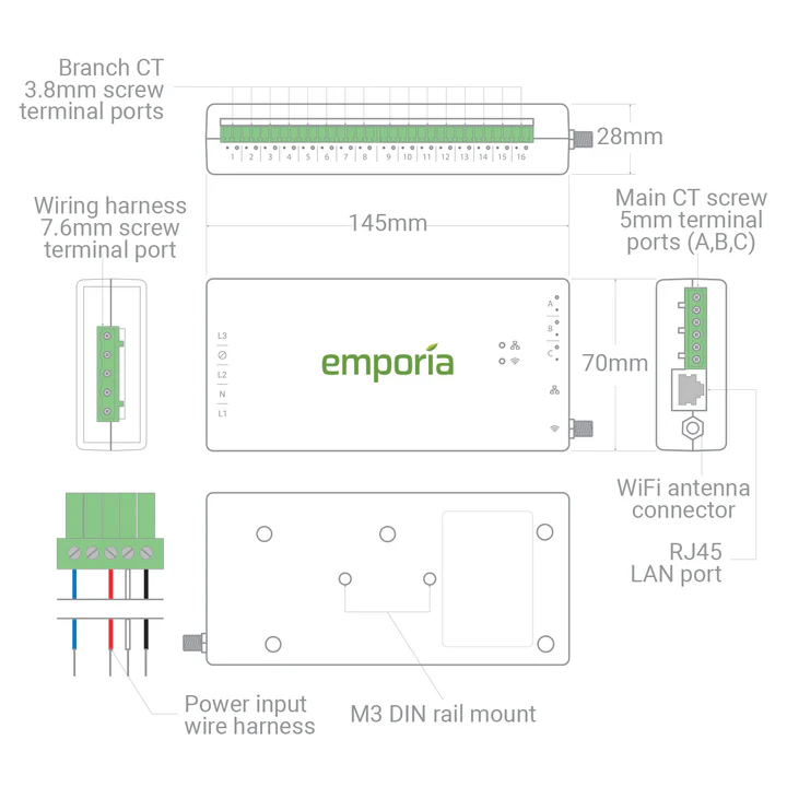 Emporia Vue 3 Home Energy Monitor