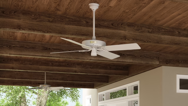 Hunter 52-Inch Outdoor Original White Ceiling Fan