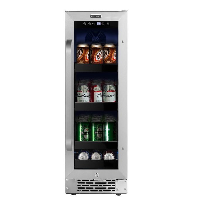 Whynter BBR-638SB 12 inch Built-In 60 Can Undercounter Stainless Steel Beverage Refrigerator