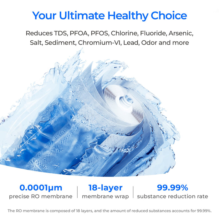 Waterdrop X16-Alkaline Tankless Reverse Osmosis System