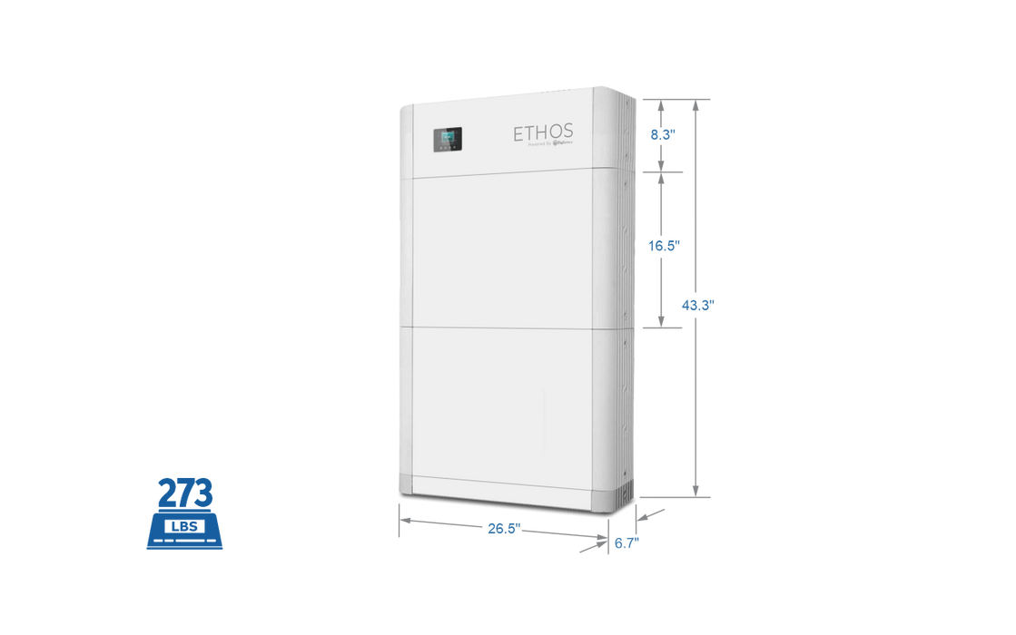 BigBattery ETHOS 48V – 5.1kWh Home Battery Backup - K0949