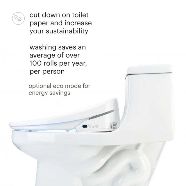 Brondell Swash 1400 Luxury White Bidet Seat