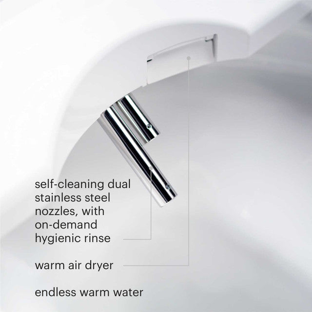 Brondell Swash 1400 Luxury White Bidet Seat