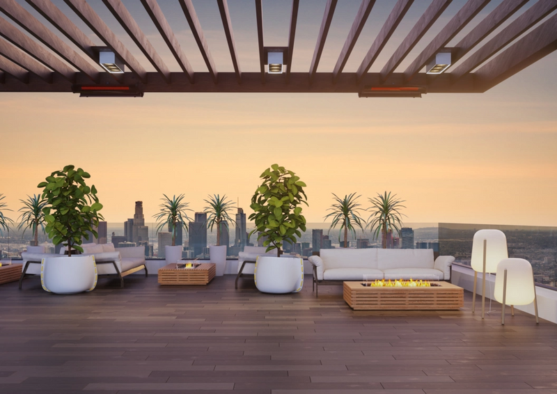 EcoSmart Fire Wharf 65 Fire Pit Table
