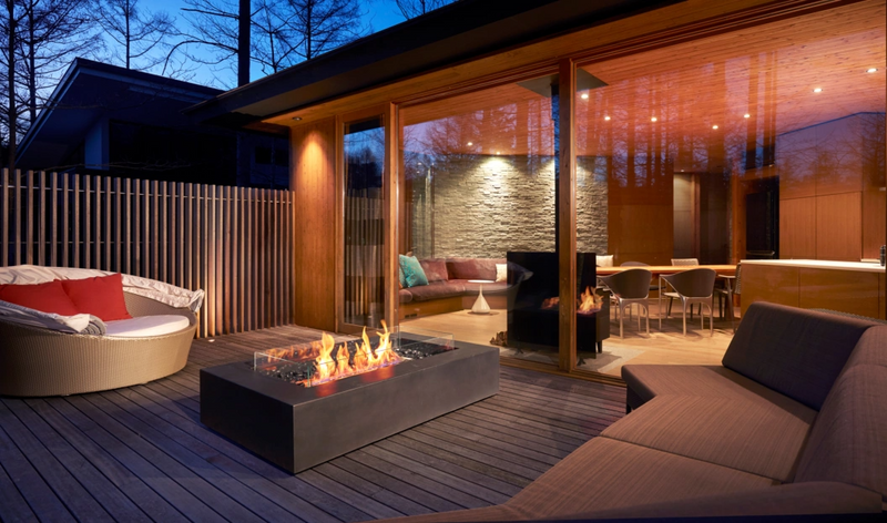 EcoSmart Fire Wharf 65 Fire Pit Table