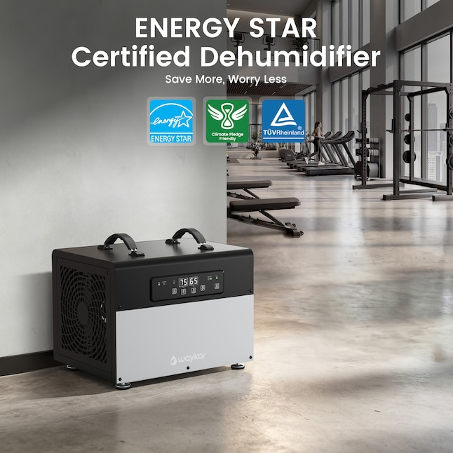 Waykar 70 Pint Energy Star Crawl Space Dehumidifier - AFY1.5DPM