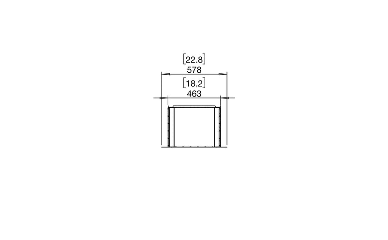 EcoSmart Fire Flex 18SS Single Sided Fireplace Insert