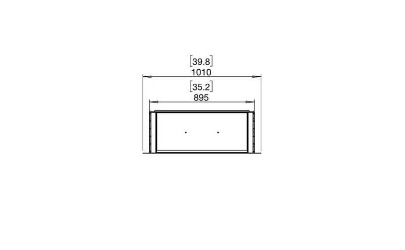 EcoSmart Fire Flex 32SS Single Sided Fireplace Insert