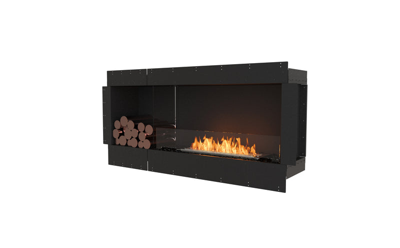 EcoSmart Fire Flex 60SS Single Sided Fireplace Insert with Storage Box