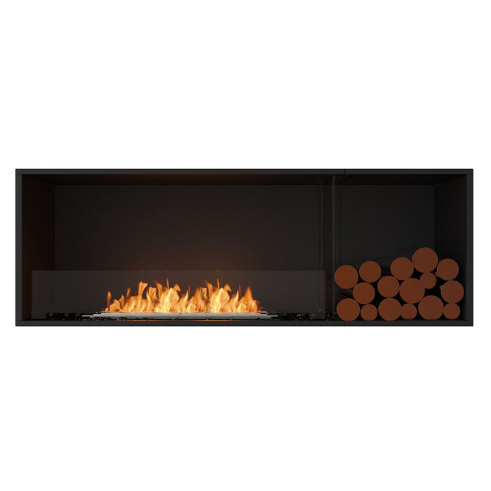 EcoSmart Fire Flex 60SS Single Sided Fireplace Insert with Storage Box