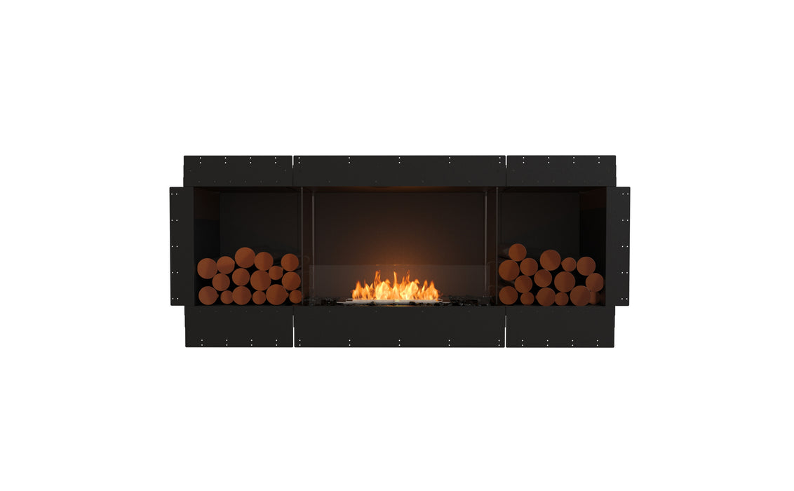 EcoSmart Fire Flex 68SS Single Sided Fireplace Insert with 2 Storage Boxes