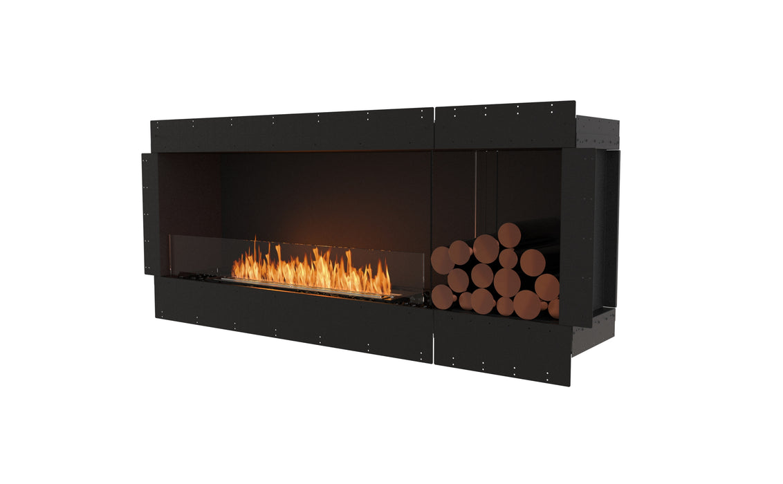 EcoSmart Fire Flex 68SS Single Sided Fireplace Insert with Storage Box