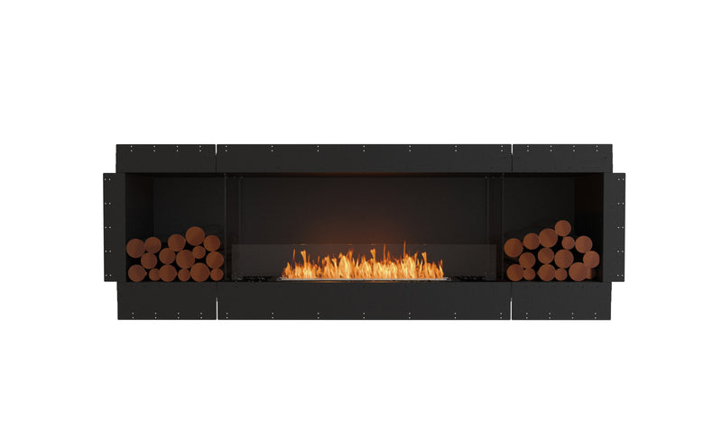 EcoSmart Fire Flex 86SS Single Sided Fireplace Insert with 2 Storage Boxes