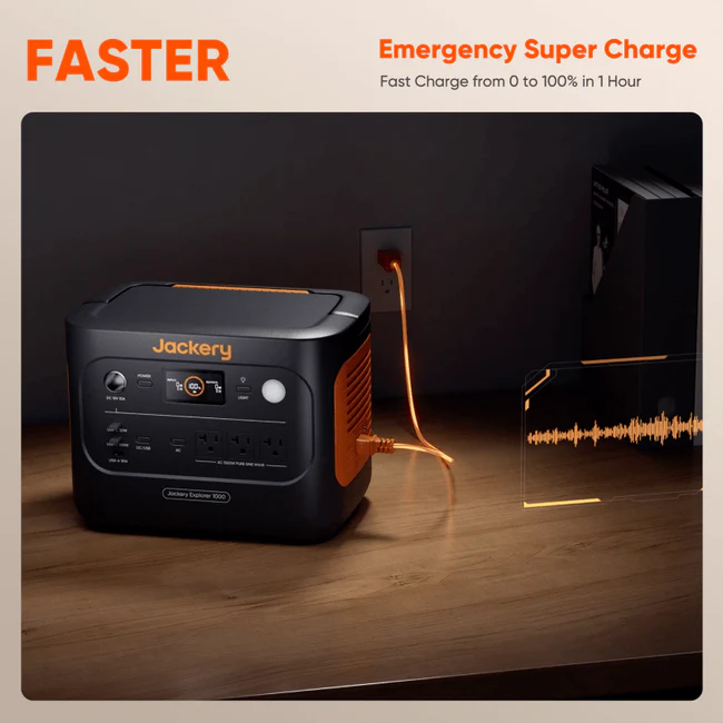 Jackery Explorer 1000 v2 Portable Power Station - 21-0001-000220