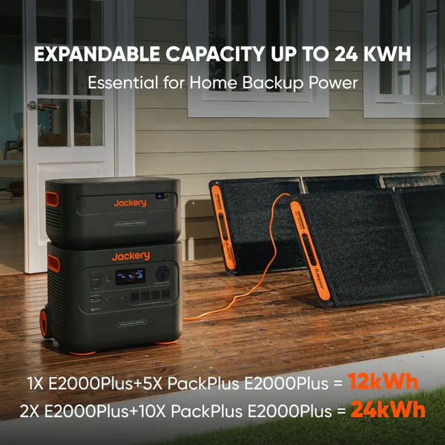 Jackery Explorer 2000 Plus Portable Power Station - 21-0001-000036