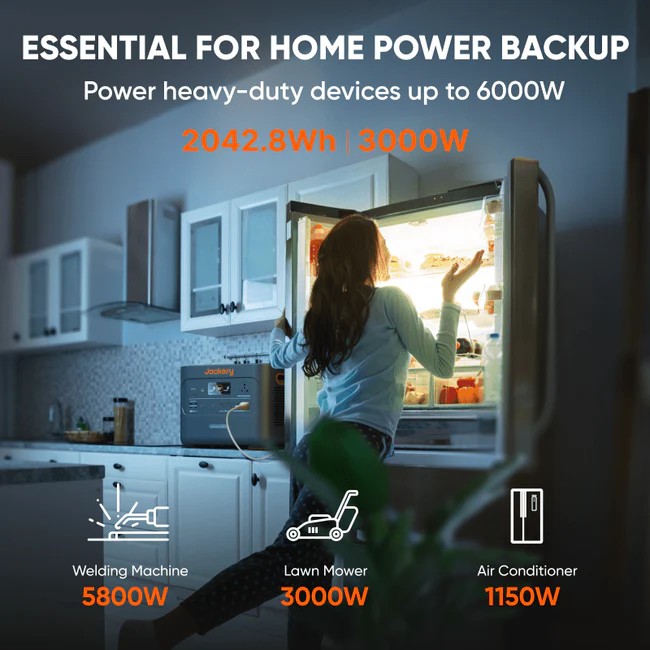 Jackery Explorer 2000 Plus Portable Power Station - 21-0001-000036