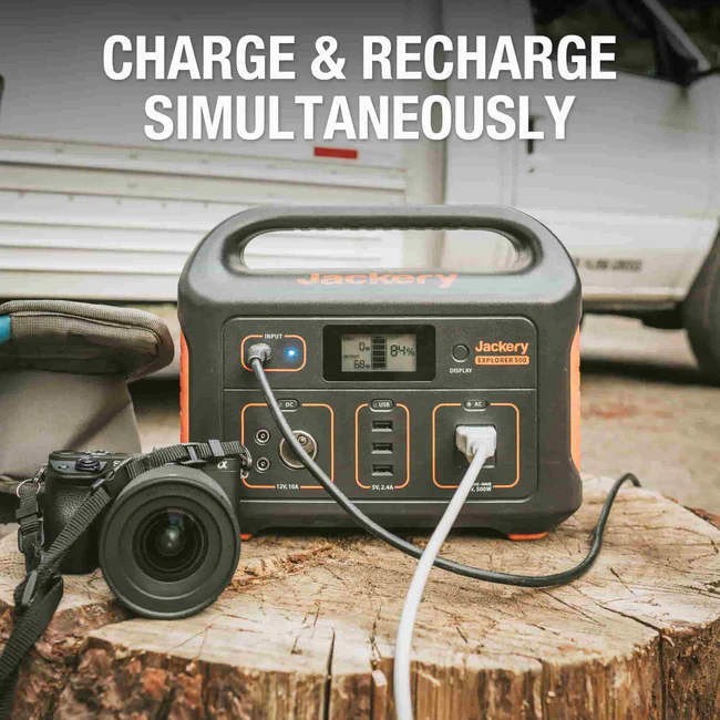 Jackery Explorer 500 Portable Power Station - G0500A0500AH-4