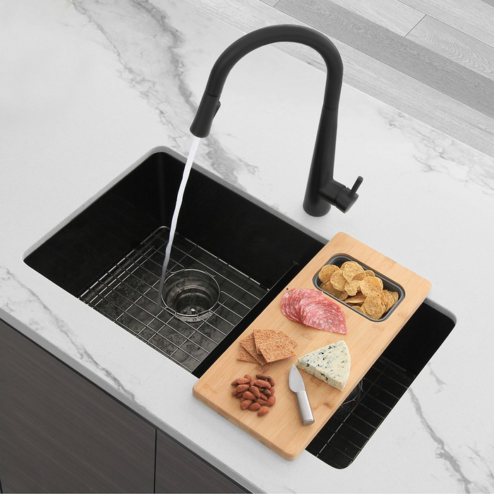 Stylish SIENA Single Handle Pull Down Kitchen Faucet