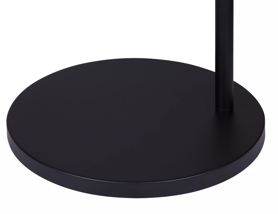 Canarm BELLAMY Matte Black with Natural Rattan Shade Floor Lamp - IFL1149A82BK-NR