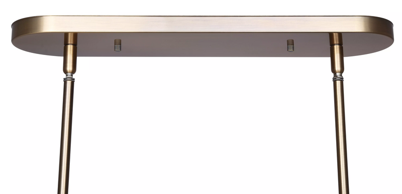 Canarm HARKEN Gold with Black Matte Shades Pendant Light - IPL1145A04BKG