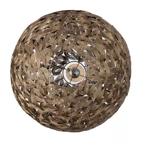 Canarm Kora Antique Brass Pendant Light - IPL1184A01AB19