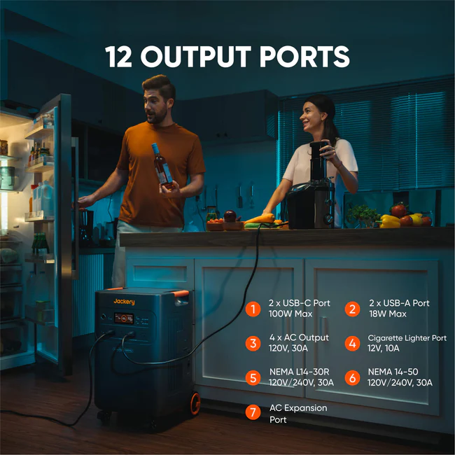 Jackery Explorer 5000 Plus (10kWh) & Battery Pack - 60-505000-AU00012