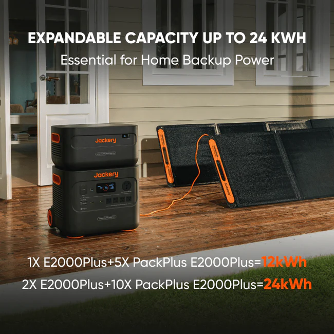 Jackery Solar Generator 2000 Plus - 60-202050-US00030