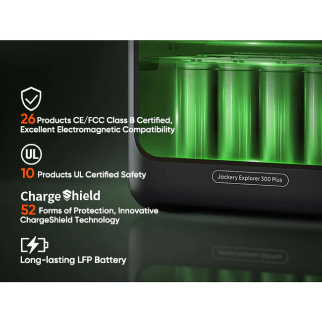 Jackery Solar Generator 300 Plus - 60-0310-USB1A1