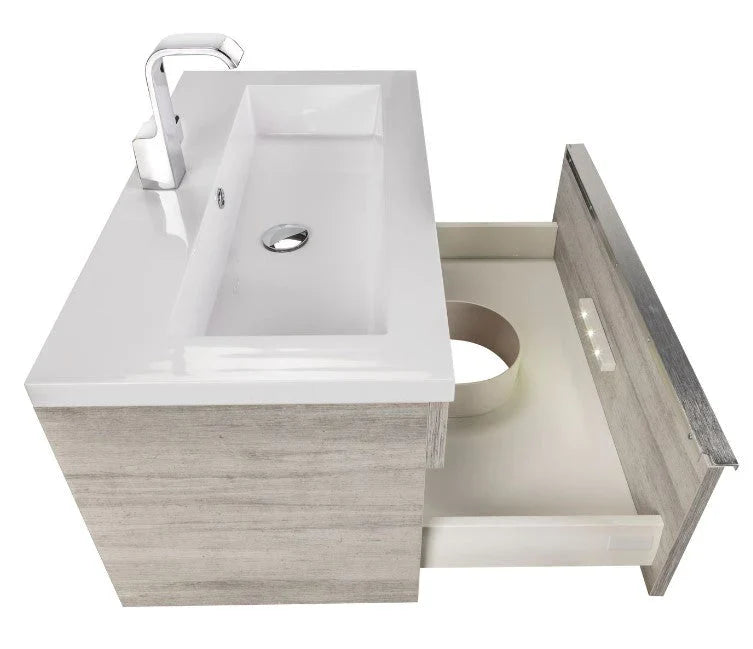 Cutler Trough 42” Soho Wall Mount Vanity FV TR SOHO42