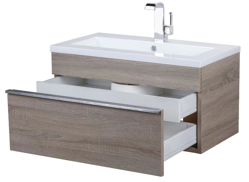 Cutler Trough 30” Dorato Wall Mount Vanity FV TR DORATO30