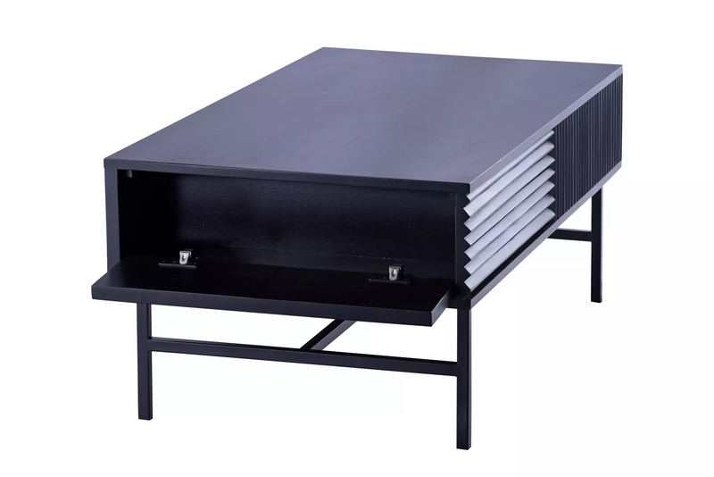 Canarm MEZ Mango Wood with Side sStorage Coffee Table - SC-105