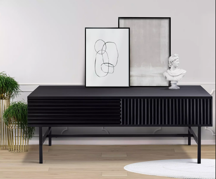 Canarm MEZ Mango Wood with Side sStorage Coffee Table - SC-105