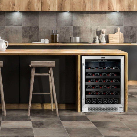 Whynter 46 bottle Dual Temperature Zone Built-In Wine Refrigerator