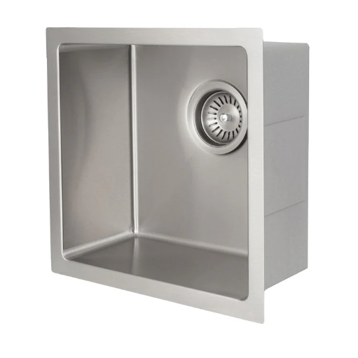 ZLINE Boreal 15 In. Undermount Single Bowl Stainless Steel Bar Kitchen Sink