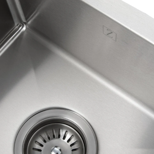 ZLINE Boreal 15 In. Undermount Single Bowl Stainless Steel Bar Kitchen Sink