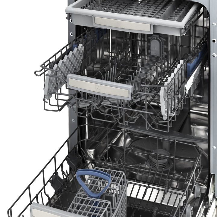 ZLINE 18" Tallac Series 3rd Rack Top Control Dishwasher with Traditional Handle 51dBa