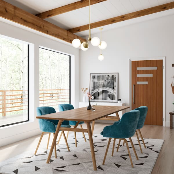 Hunter Hepburn 1 Light Mini Pendant in Painted Modern Brass