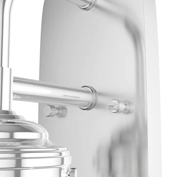 Hunter Starklake 1 Light Wall Sconce in Chrome