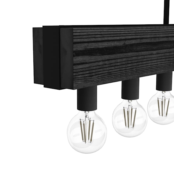 Hunter Donelson 9 Light Chandelier in Natural Iron