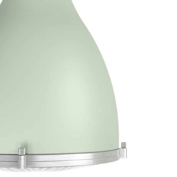 Hunter Bluff View 3 Light 14 Inch Pendant in Soft Sage