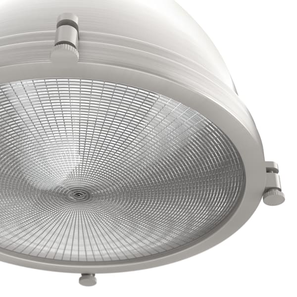 Hunter Bridgemoor 3 Light Pendant in Noble Bronze in Brushed Nickel